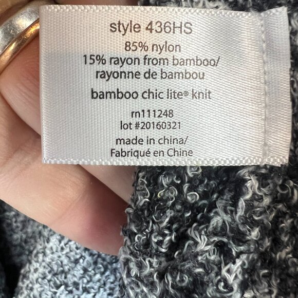 Barefoot Dreams Bamboo Chic Lite Calypso Striped Cardigan Size‎ 2X Boho C… - Picture 4 of 7